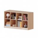 ErgoTray Regal, vierreihig, 2 Ordnerhöhen