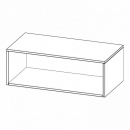 Aufsatzregal, Schulregal für 1 Ordnerhöhe