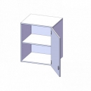 Aufsatzschrank, 2 Ordnerhöhen