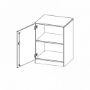 Schrank, 2 Ordnerhöhen