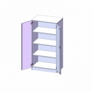 Schrank, 4 Ordnerhöhen