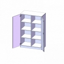 Schrank, 4 Ordnerhöhen