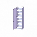 Schrank, 6 Ordnerhöhen