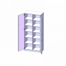 Schrank, 6 Ordnerhöhen