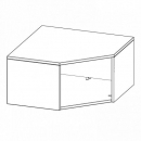 Innenecke Aufsatzregal, 1 Ordnerhöhe