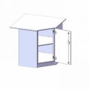 Innenecke als Schrank, 2 Ordnerhöhen