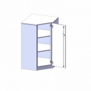 Innenecke als Schrank, 3 Ordnerhöhen