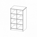 Taschenregal, 4,5 Ordnerhöhen