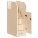 Wickelkommode mit Treppe und Waschbecken 179x113x71,5 cm