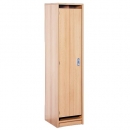 Garderobenbeistellregal BxHxT 36x158x40cm, 1 Tür li., 6 Böden