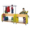 Taschenwagen doppelseitig, BxHxT 141x82x50 cm