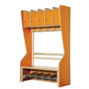 Garderoben-Seitenwange links, HxT 130x40 cm