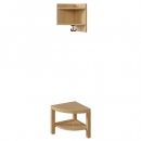 Garderoben-Au&szlig;enecke, Erg&auml;nzung f&uuml;r Komplettgarderoben mit einfacher Ablage