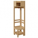 Garderoben-Innenecke, f&uuml;r einfache Ablage