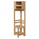 Garderoben-Innenecke, f&uuml;r doppelte Ablage