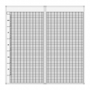 Klassenplantafel für 10 Klassen, 12 Tagesstunden