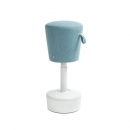 Hocker Mia mit innovativem Fu&szlig;kreuz und 3D-Sitzmechanik