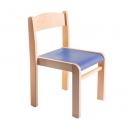 Stapelstuhl LIMBI mit Linoleum