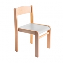 Stapelstuhl LIMBI mit Linoleum