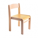 Stapelstuhl LIMBI mit Linoleum