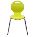 Stuhl IRON, Sitzschale farbig