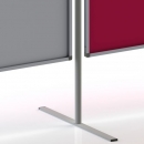 Funktionswand verkettbare Stellwand Whiteboard 120x100 cm