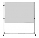 Funktionswand verkettbare Stellwand Whiteboard 150x120 cm