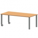 Tisch ZALOTTI mit Linoleum-Belag