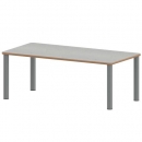 Tisch ZALOTTI mit Linoleum-Belag
