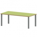Tisch ZALOTTI mit Linoleum-Belag