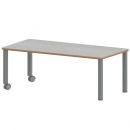 Tisch ZALOTTI mit Linoleum-Belag