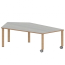 Tisch ZALOTTI mit Linoleum-Belag