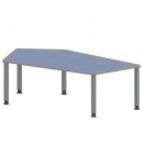 Tisch ZALOTTI mit Linoleum-Belag