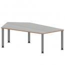 Tisch ZALOTTI mit Linoleum-Belag