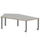 Tisch ZALOTTI mit Linoleum-Belag
