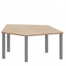 Tisch ZALOTTI mit Schichtstoff-Belag