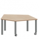 Tisch ZALOTTI mit Schichtstoff-Belag