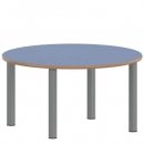 Tisch ZALOTTI mit Linoleum-Belag