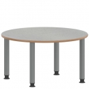 Tisch ZALOTTI mit Linoleum-Belag