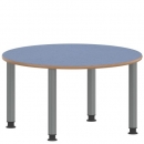 Tisch ZALOTTI mit Linoleum-Belag
