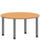 Tisch ZALOTTI mit Linoleum-Belag