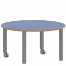 Tisch ZALOTTI mit Linoleum-Belag
