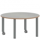 Tisch ZALOTTI mit Linoleum-Belag