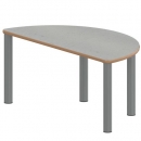 Tisch ZALOTTI mit Linoleum-Belag