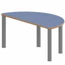 Tisch ZALOTTI mit Linoleum-Belag