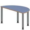 Tisch ZALOTTI mit Linoleum-Belag