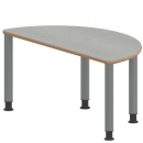 Tisch ZALOTTI mit Linoleum-Belag