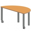 Tisch ZALOTTI mit Linoleum-Belag