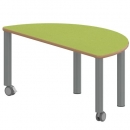 Tisch ZALOTTI mit Linoleum-Belag
