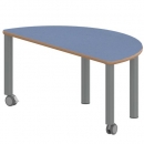Tisch ZALOTTI mit Linoleum-Belag